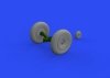 Eduard 648684 Me 163B wheels GASPATCH MODELS 1/48